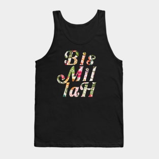 Bismillah Flower Tank Top